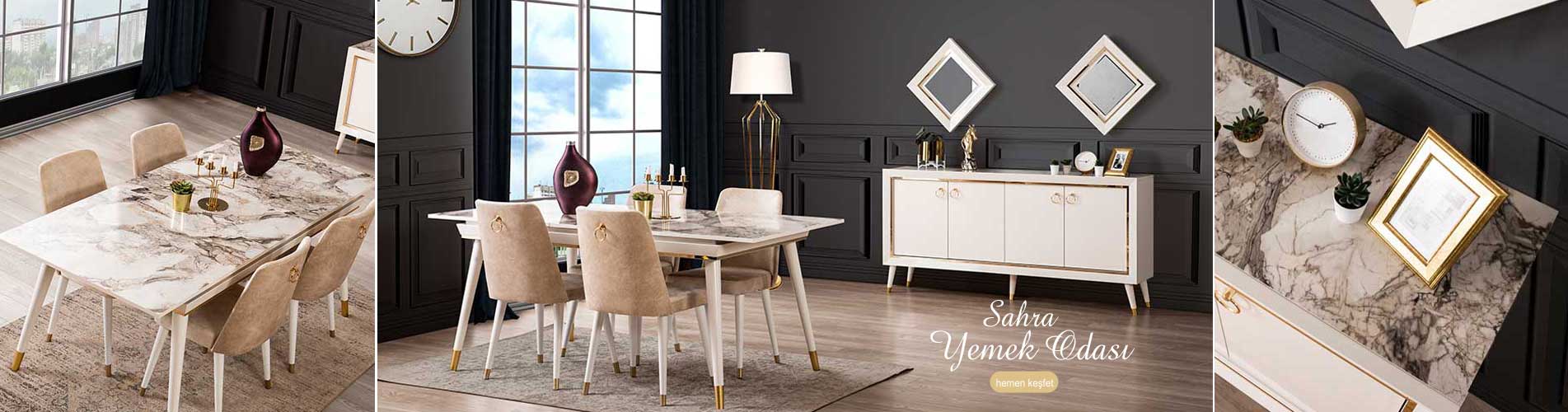 Sahra yemek odası